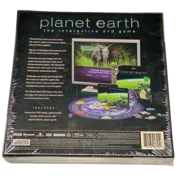 Imagination Entertainment, Planet Earth: The Interactive DVD Game Sealed NWT - Picture 2 of 5